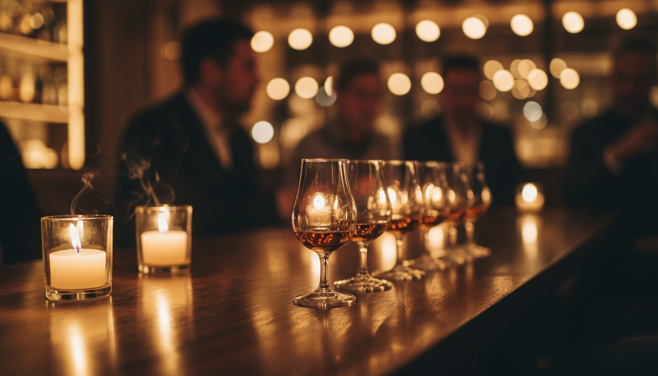 Whisky tasting event