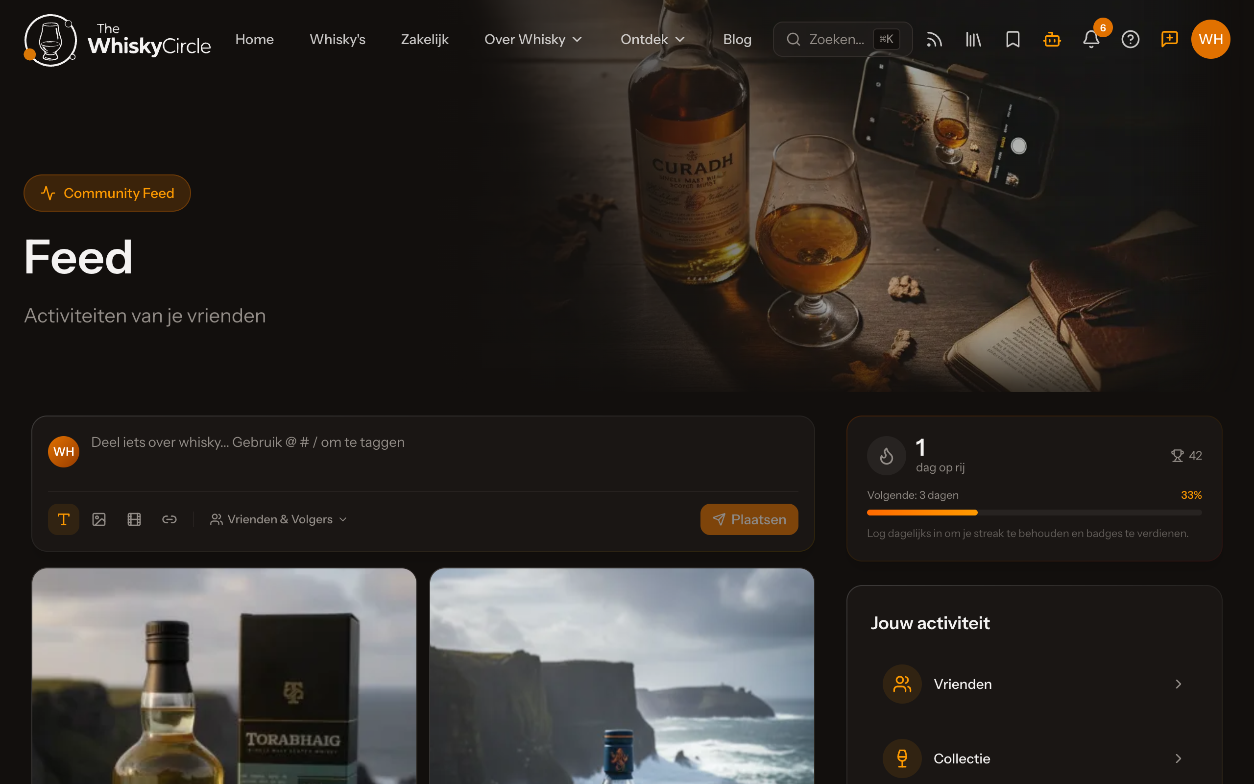 Feed Social et Communauté